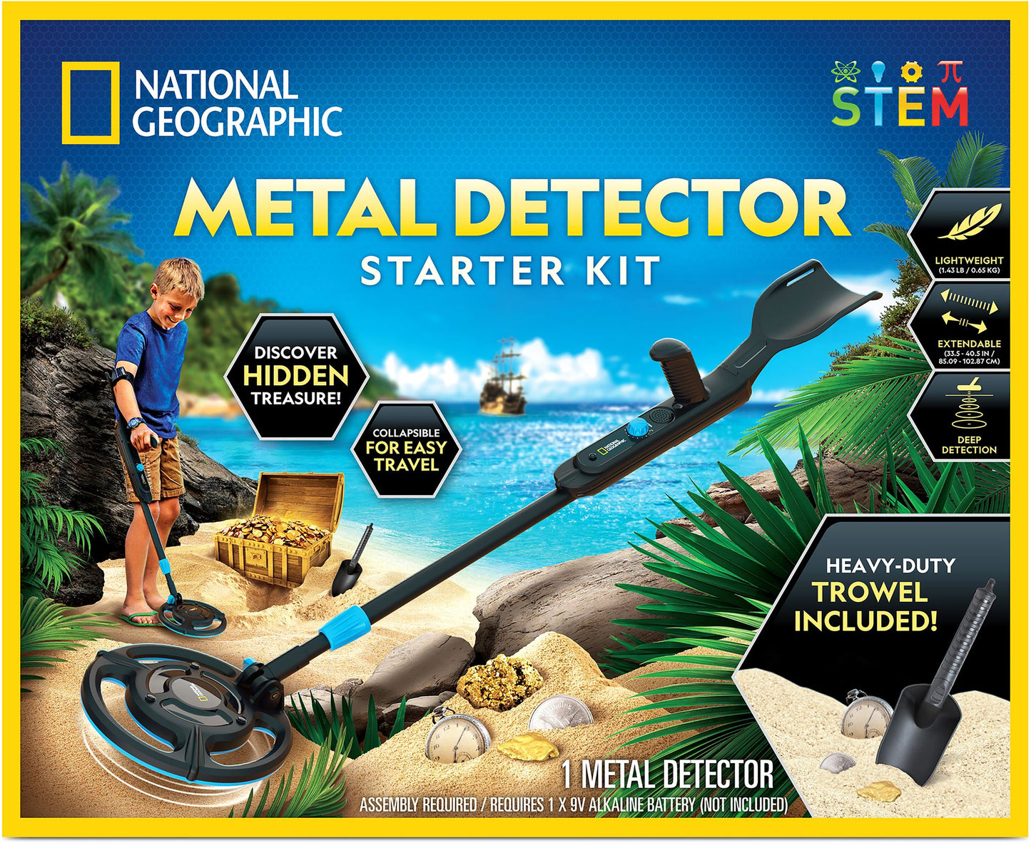 National Geographic Metal Detector Starter Kit