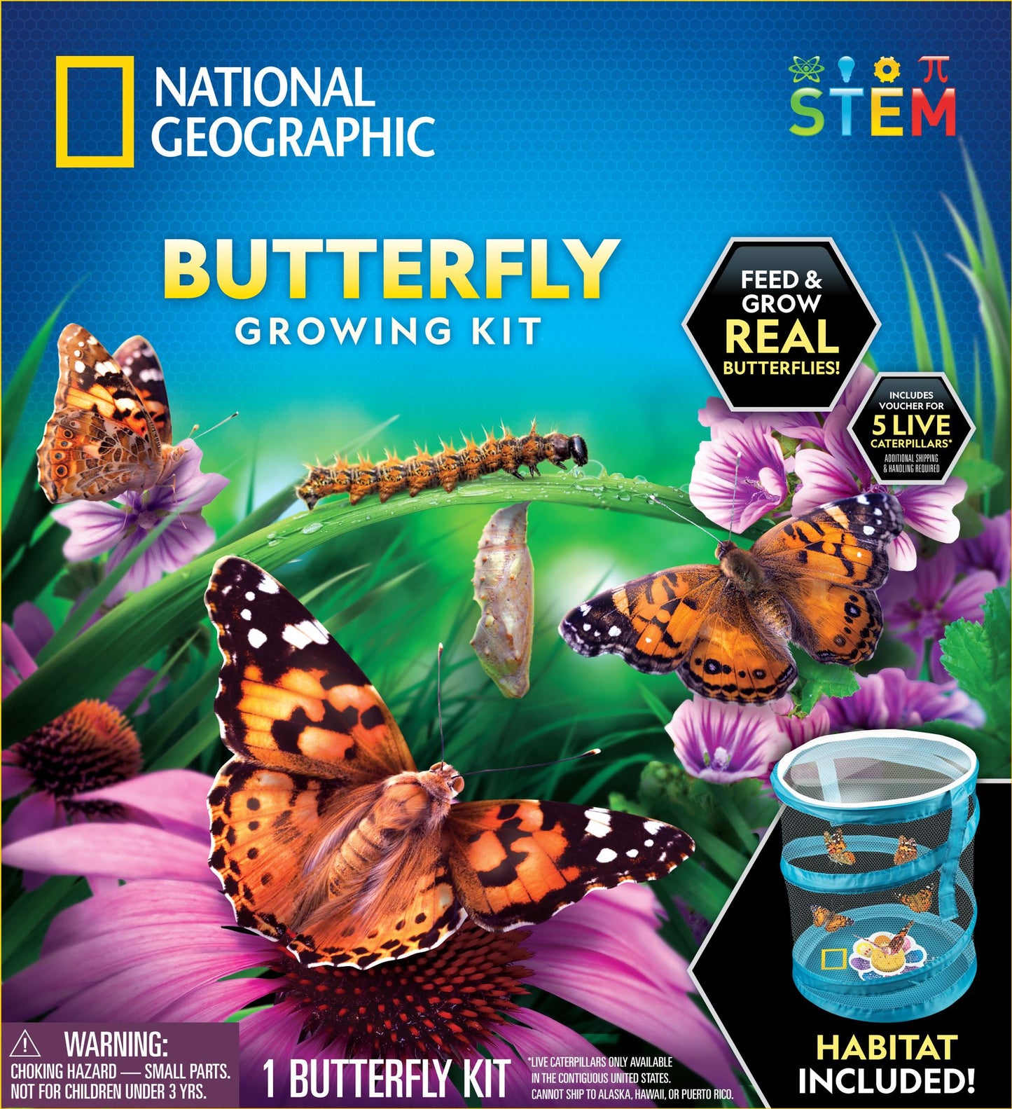 National Geographic Butterfly Growing Kit