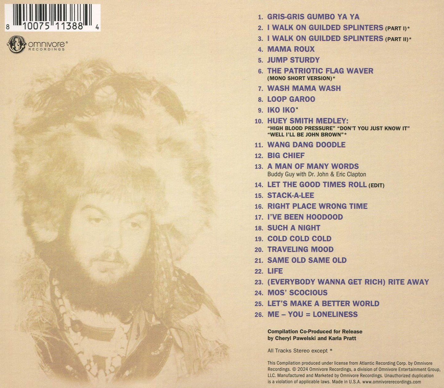 Gris-Gris Gumbo Ya Ya: Singles 1968-1974 (Dr. John)