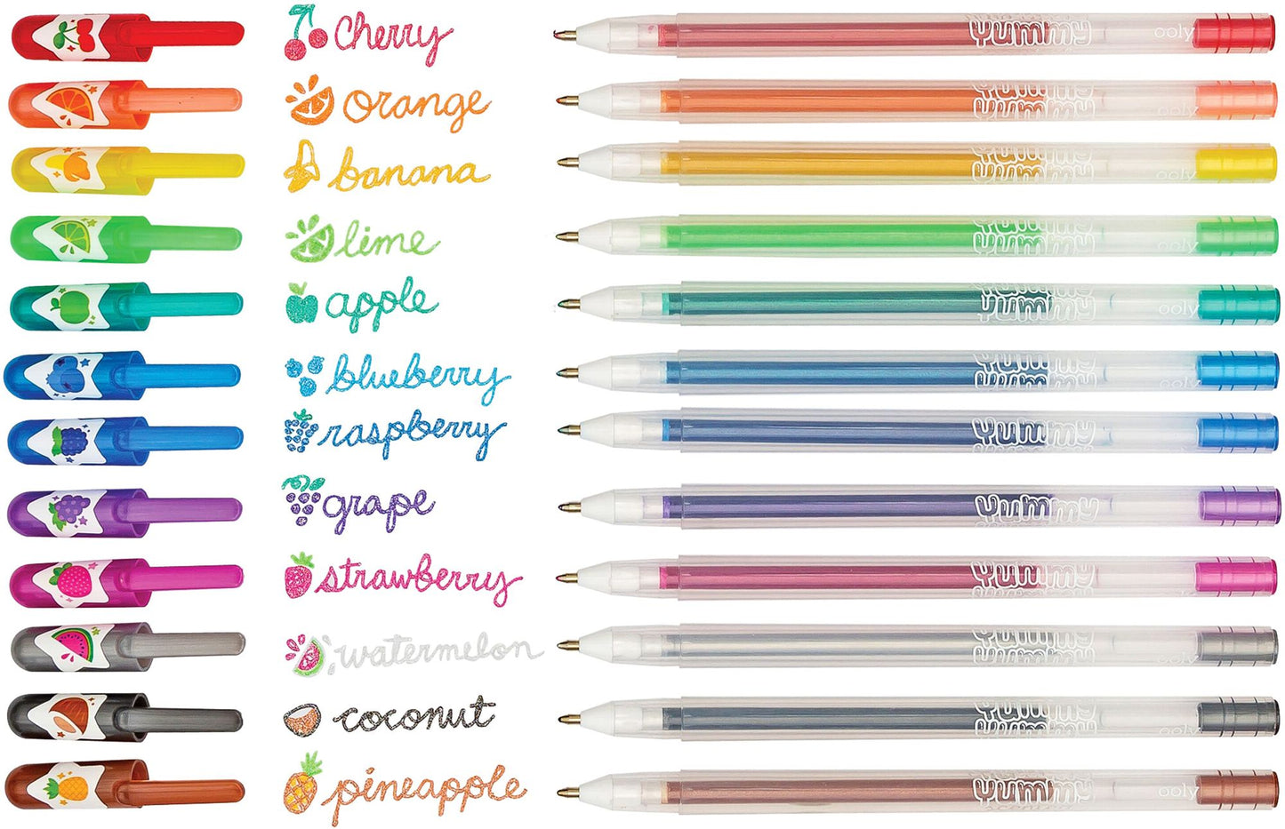 Yummy Yummy Scented Glitter Gel Pens 2.0