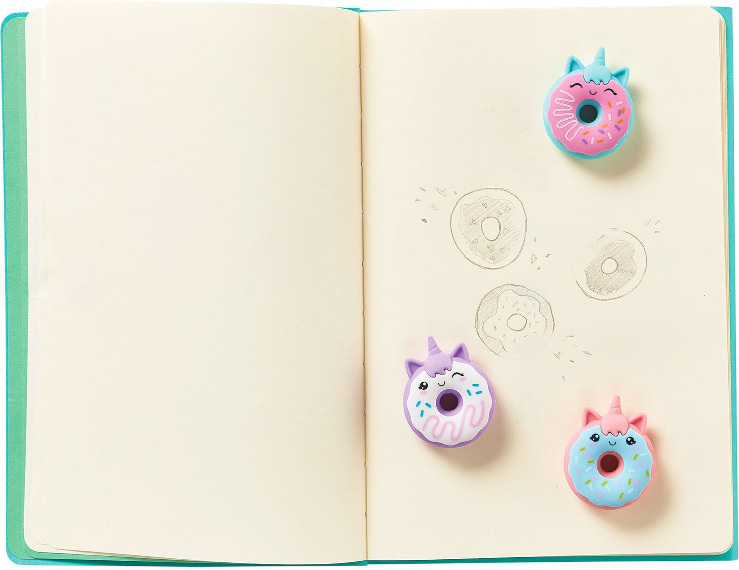 Magic Bakery Unicorn Donuts Erasers