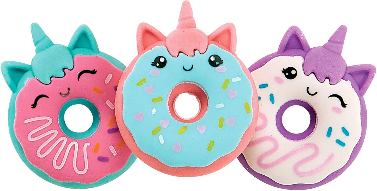 Magic Bakery Unicorn Donuts Erasers