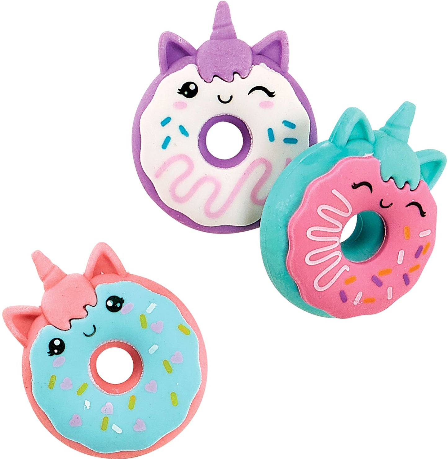 Magic Bakery Unicorn Donuts Erasers