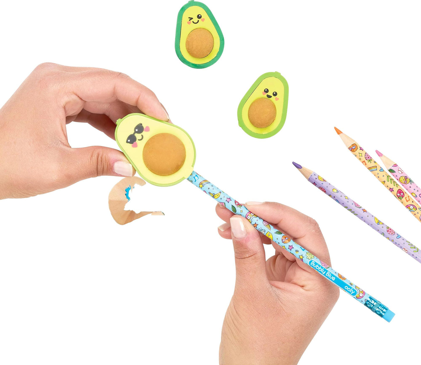 Avocado Eraser & Sharpener