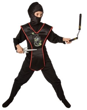 Costumes 196882 Ninja Child Costume Kit