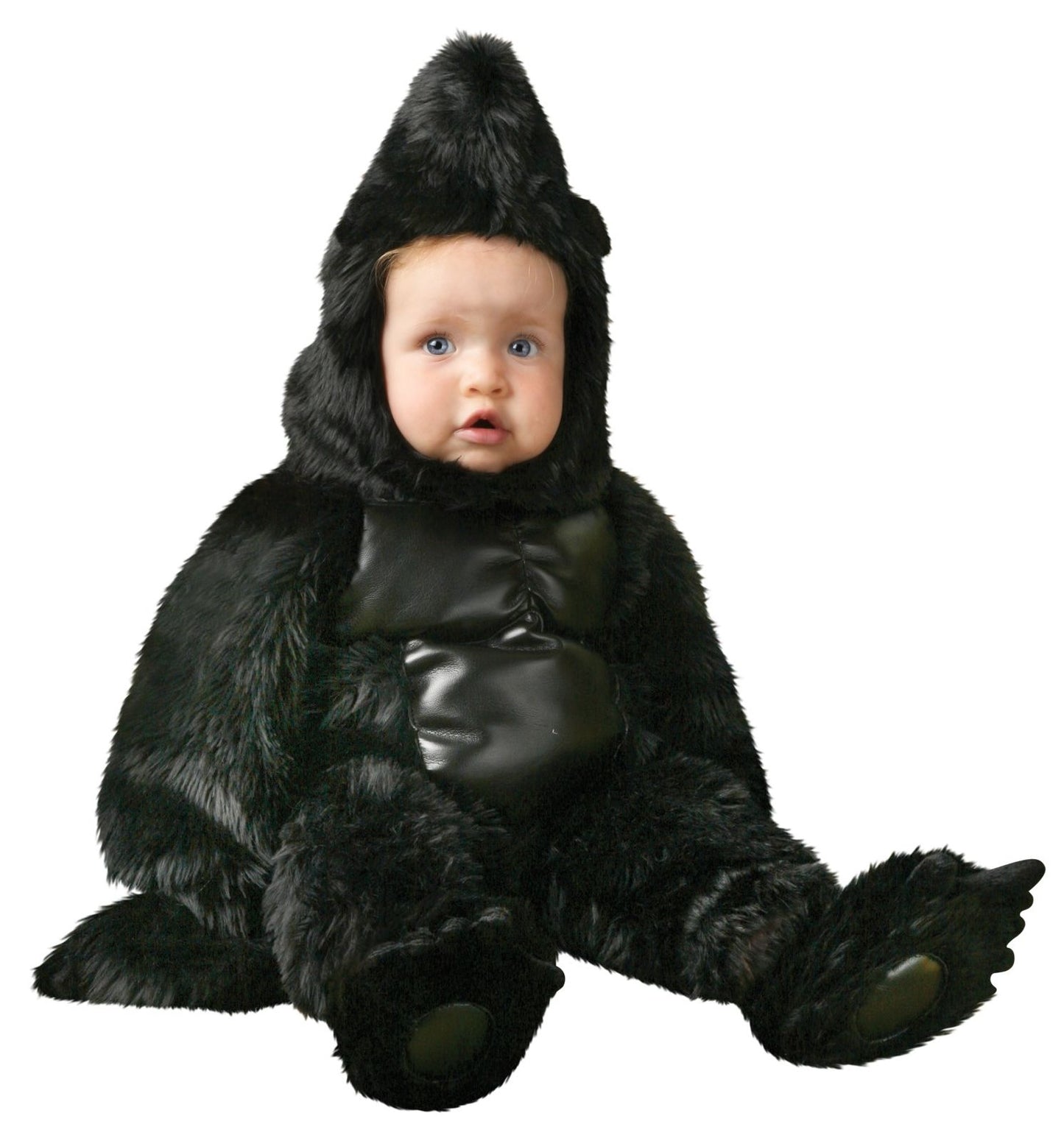 Gorilla Deluxe Toddler Costume: Size 12/18 Months