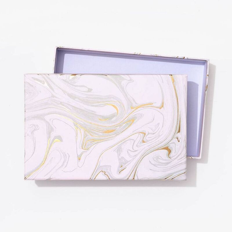 Blush Marble Small Shirt Box