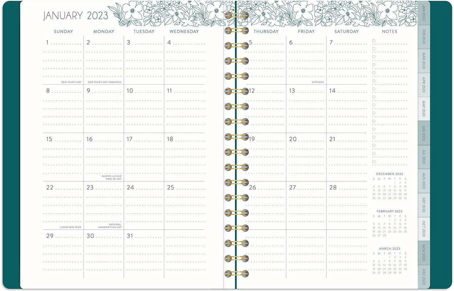 2022-2023 Family Lifestyle Weekly Planner