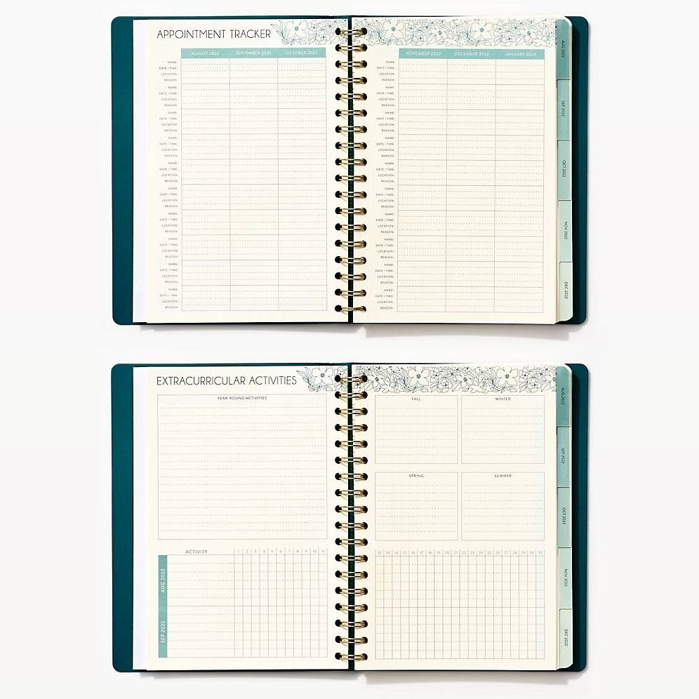 2022-2023 Family Lifestyle Weekly Planner
