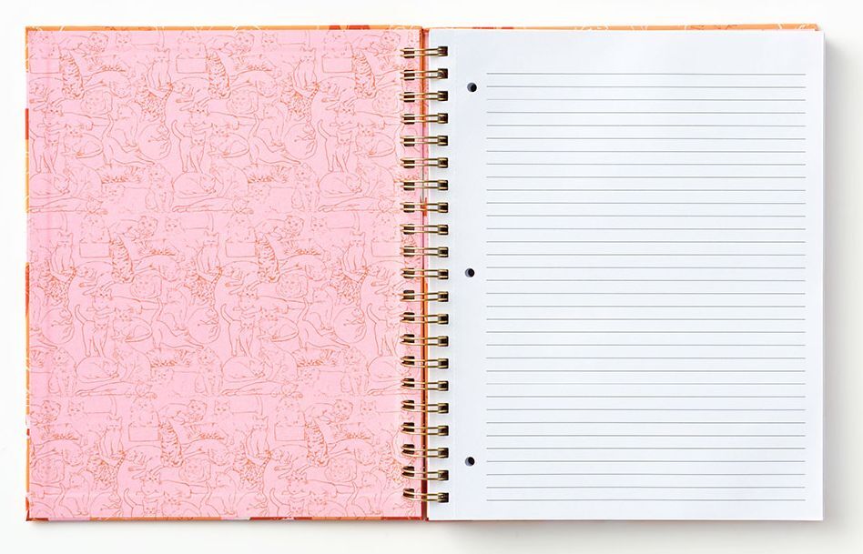 Cat Spiral Notebook