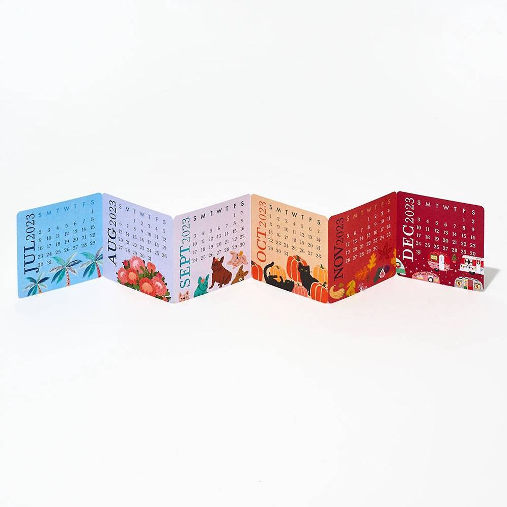 2023 Mini Accordion Desk Calendar