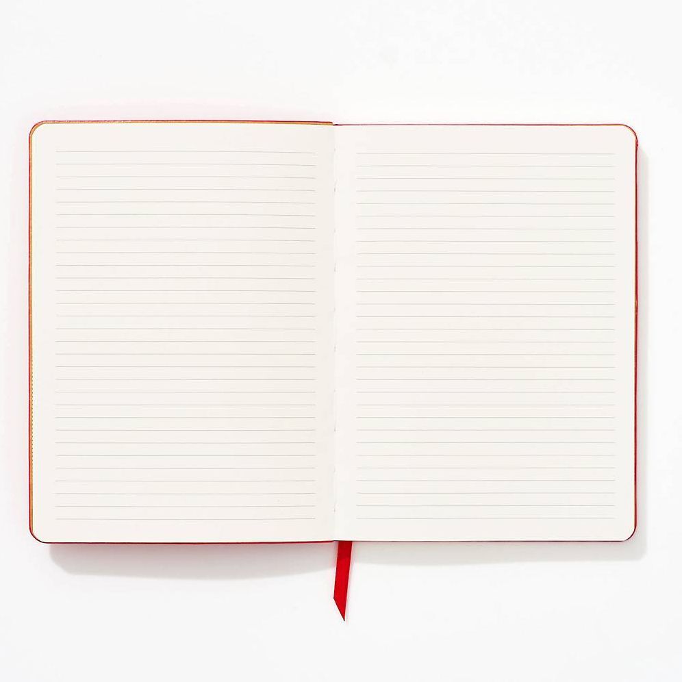 It's Fine Pink Leather Journal