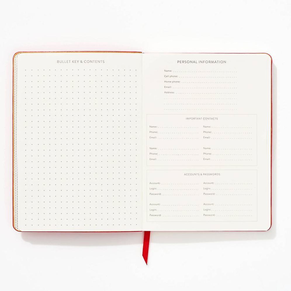 It's Fine Pink Leather Journal