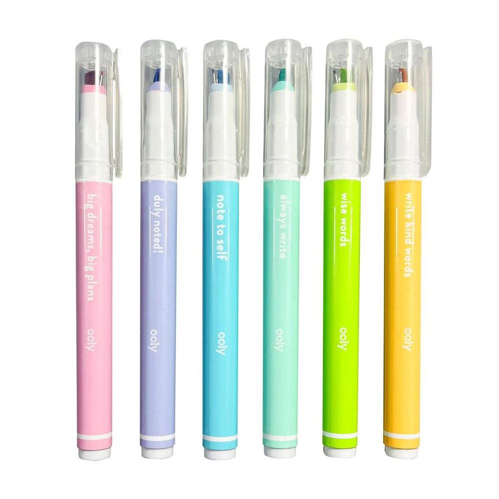 Noted! 2-in-1 Micro Fine Tip Pens & Highlighters