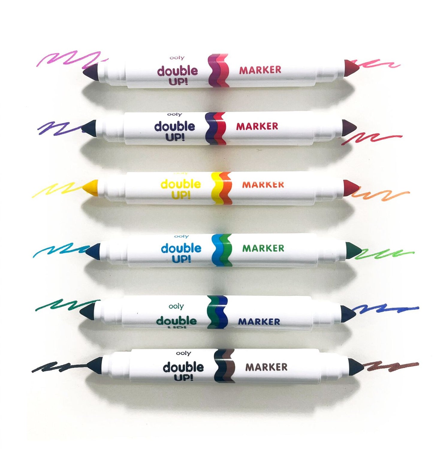 Double Up! Double-Ended Markers (Set of 6 / 12 Colors)