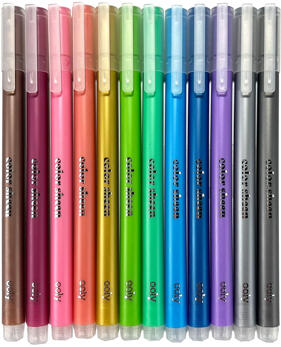 Color Sheen Metallic Gel Pens - Set of 12