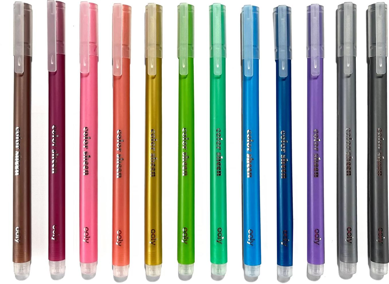 Color Sheen Metallic Gel Pens - Set of 12