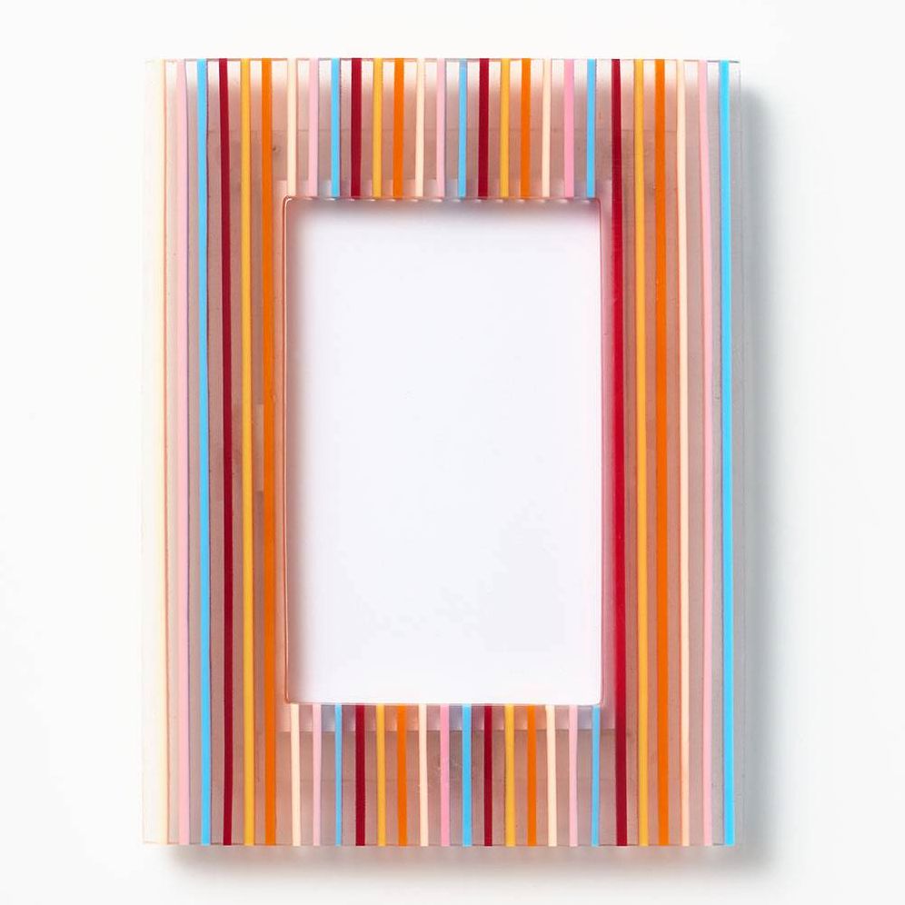 Striped Acrylic Frame