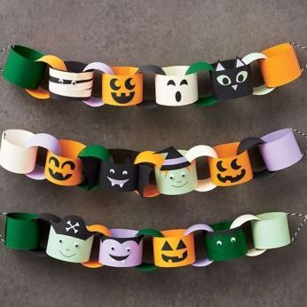 Paper Chain Halloween Craft Kit