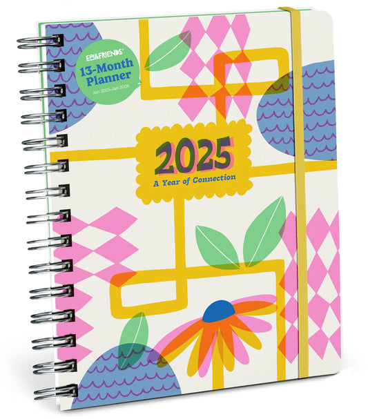 2025 13-month Dated Planner: A Year of Connection