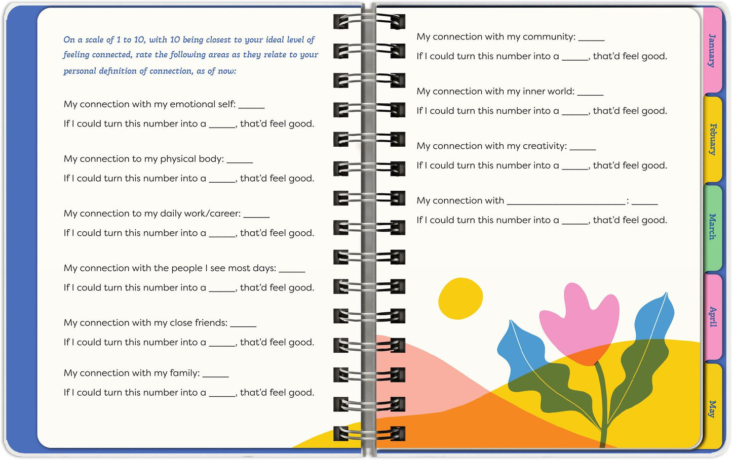 2025 13-month Dated Planner: A Year of Connection