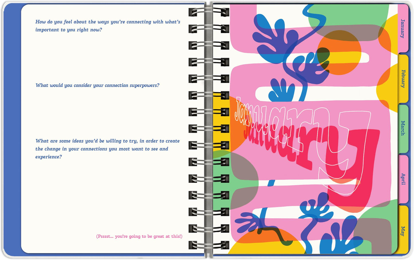 2025 13-month Dated Planner: A Year of Connection
