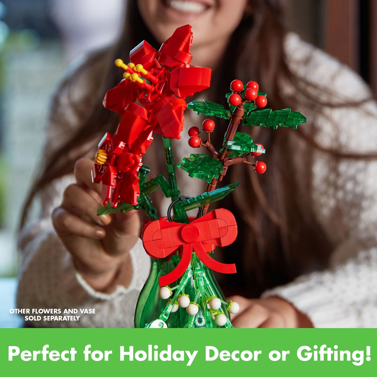 BRICKCRAFT BRICKTANICALS SEASONAL MISTLETOE BUILD SET