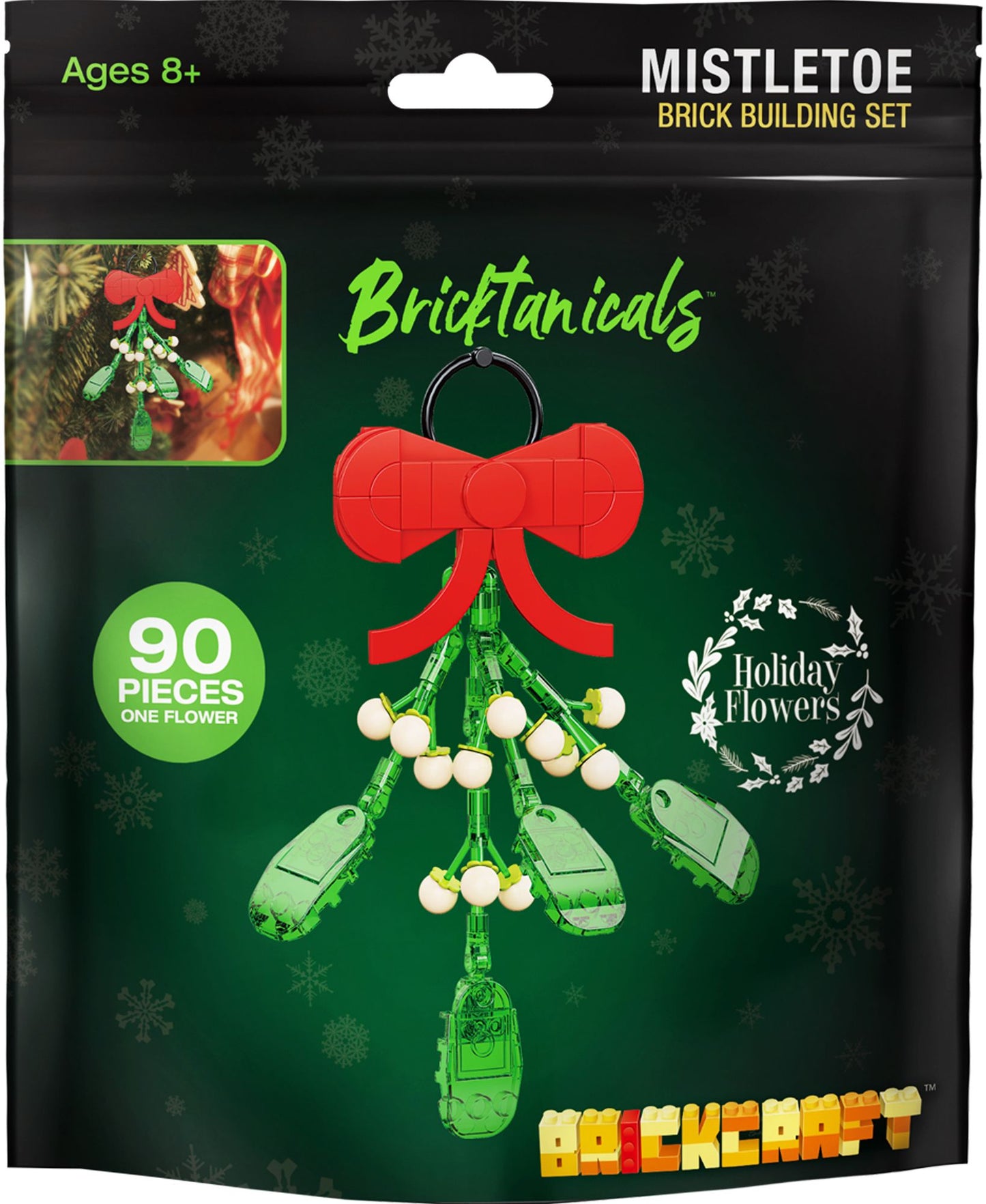 BRICKCRAFT BRICKTANICALS SEASONAL MISTLETOE BUILD SET