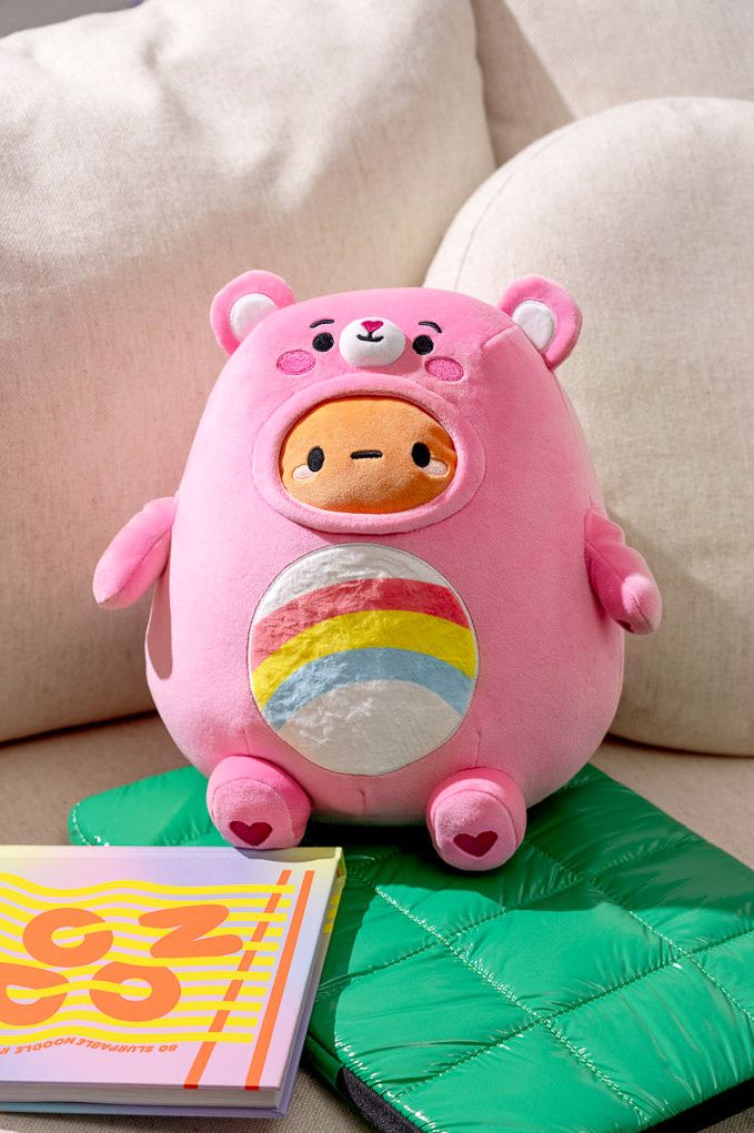 Pink Cheer Bear Tayto Potato Mochi Plush