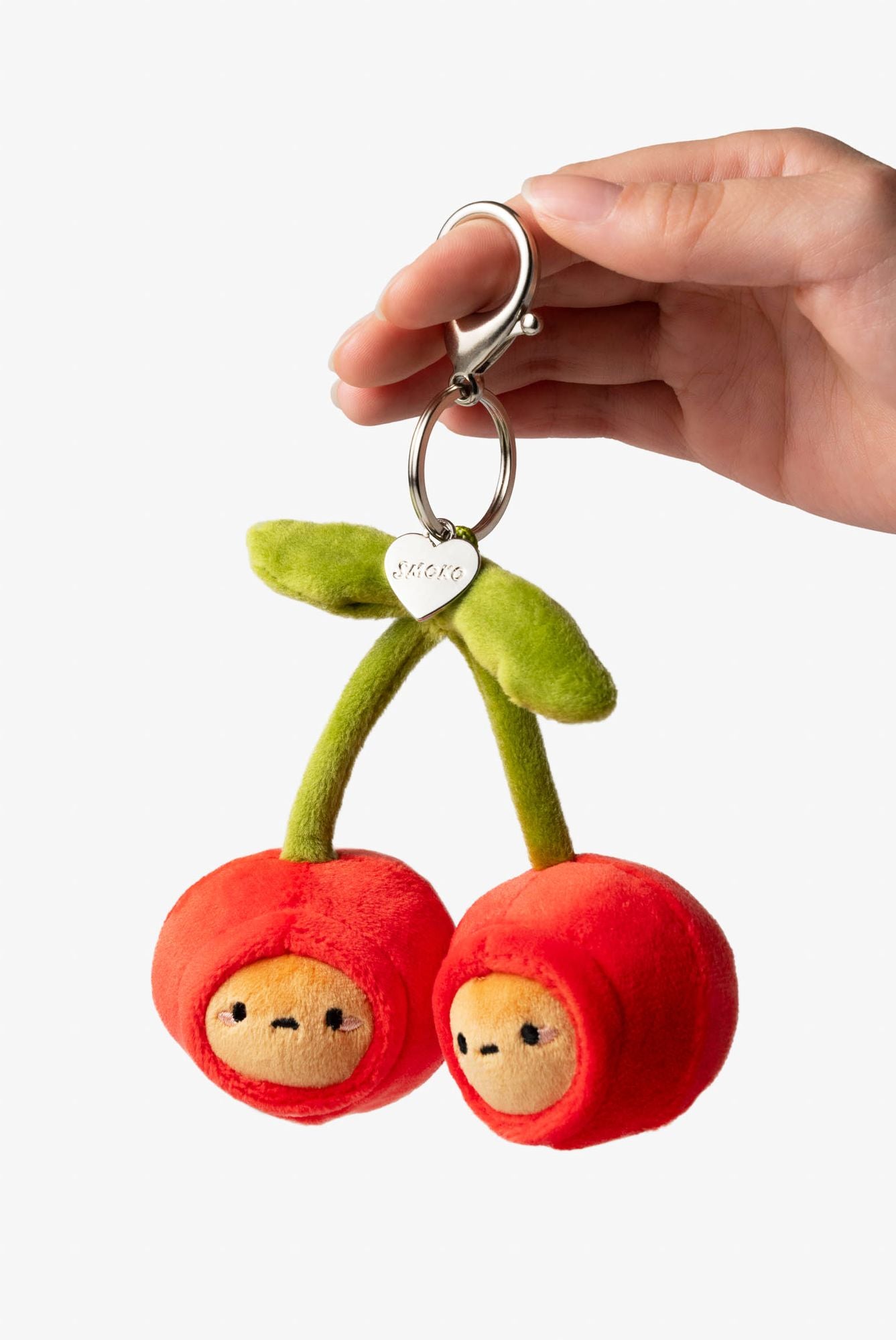 Tayto Potato Cherry Plush Keychain