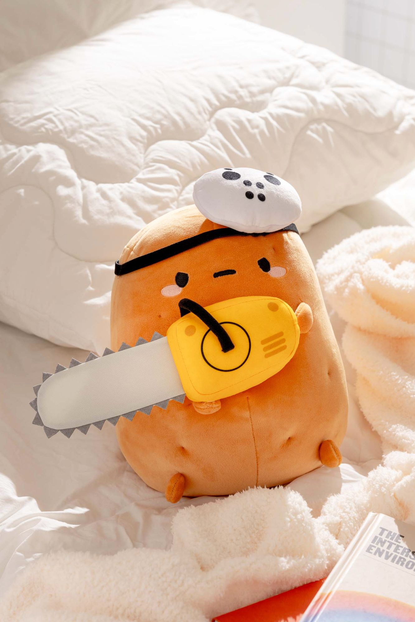 Chainsaw Tayto Potato Midi Mochi Plush