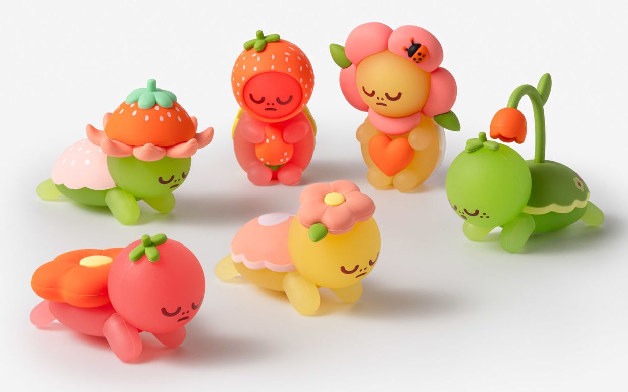 Smoko Kawawa Turtles Blind Box Figure