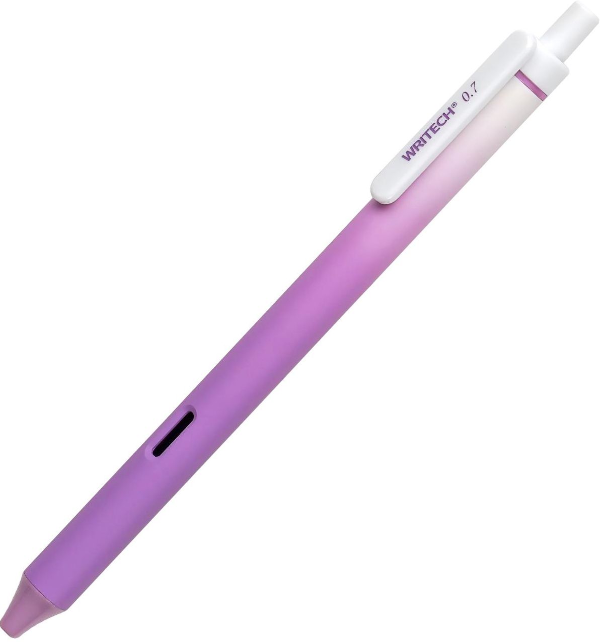 Ombre Purple Gradient Barrel Purple Ink 0.7mm bullet tip