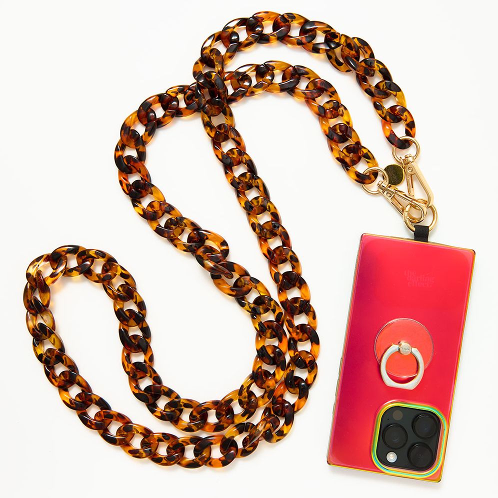 Hold The Phone Crossbody-Tortoise
