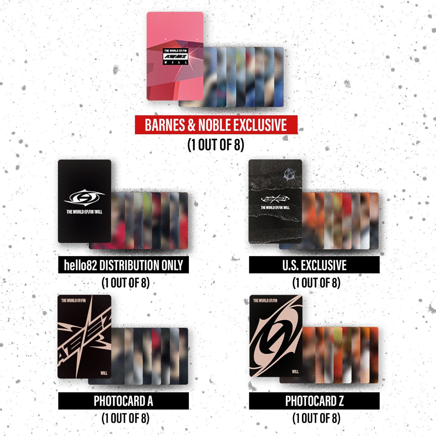 THE WORLD EP.FIN : WILL [A ver.] [Barnes & Noble Exclusive]