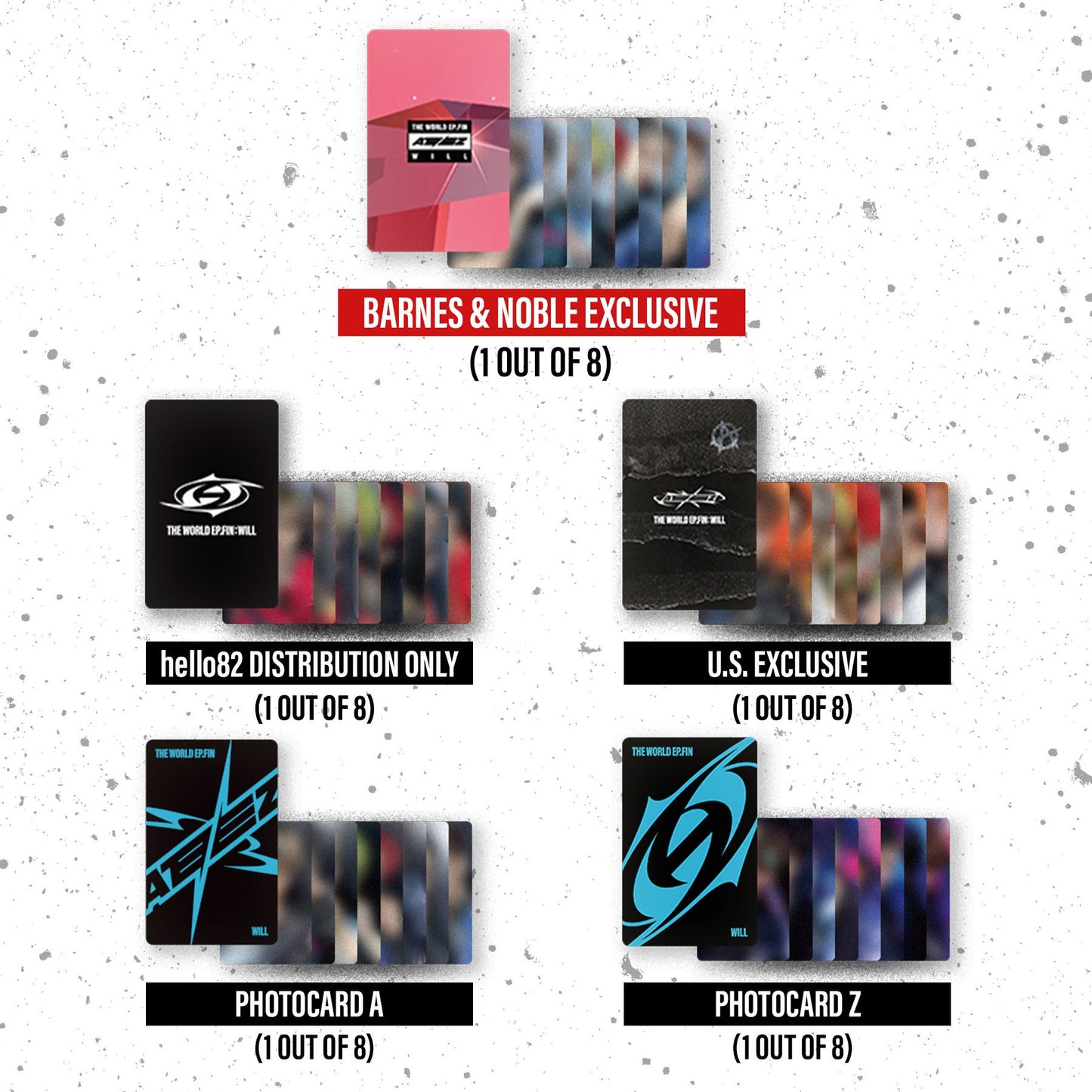 THE WORLD EP.FIN : WILL [Z ver.] [Barnes & Noble Exclusive]