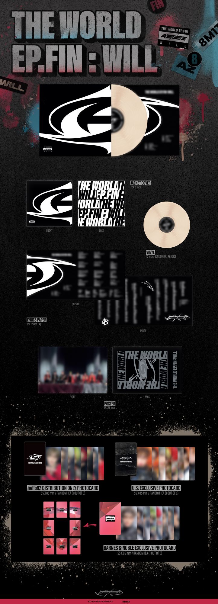 THE WORLD EP.FIN : WILL [Barnes & Noble Exclusive]