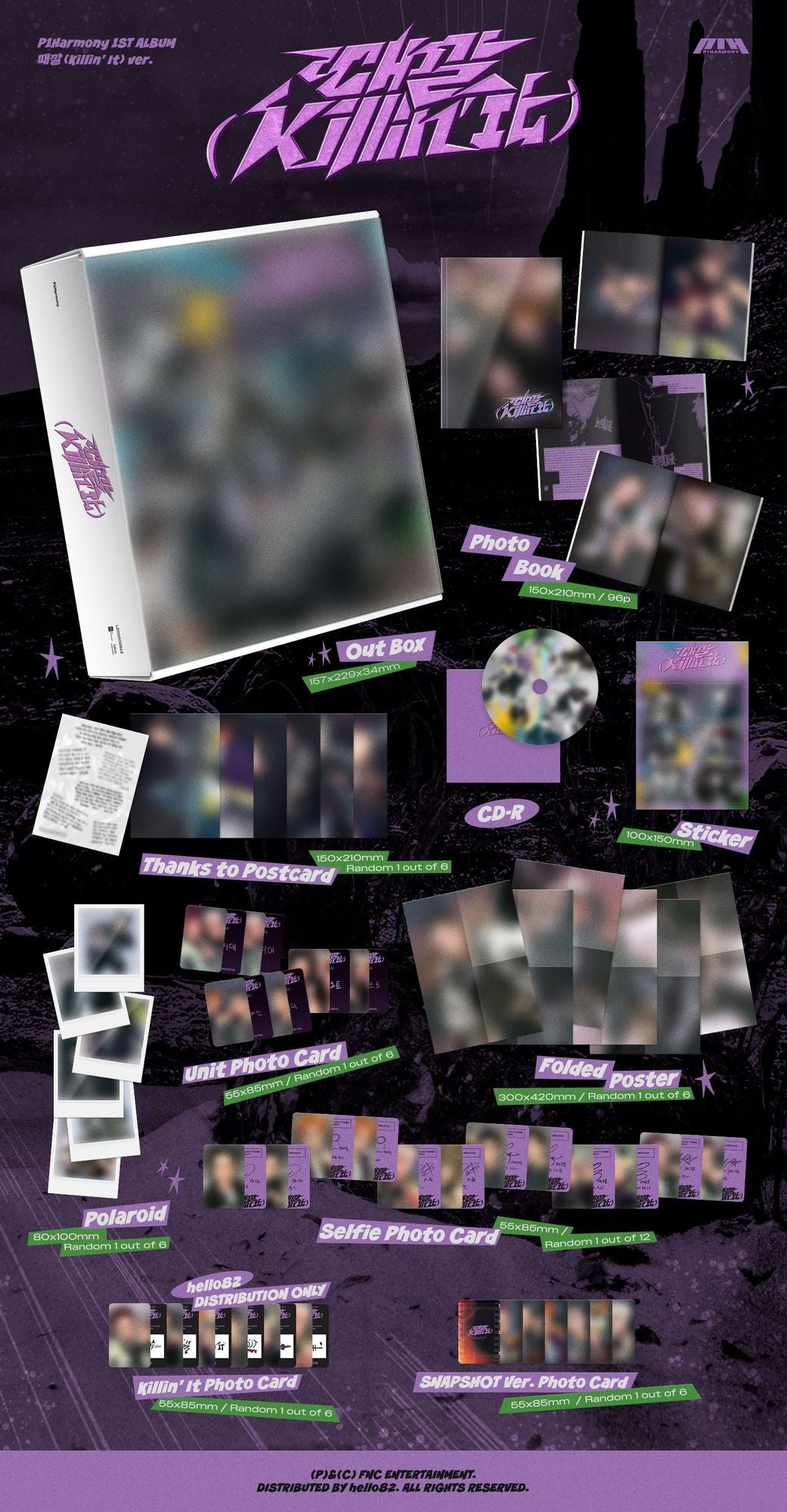 1ST ALBUM: Killin' It [Killin' It Ver.]