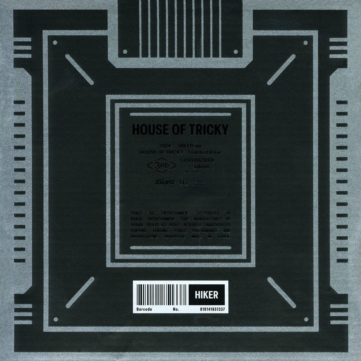 HOUSE OF TRICKY : Trial and Error [HIKER ver.]