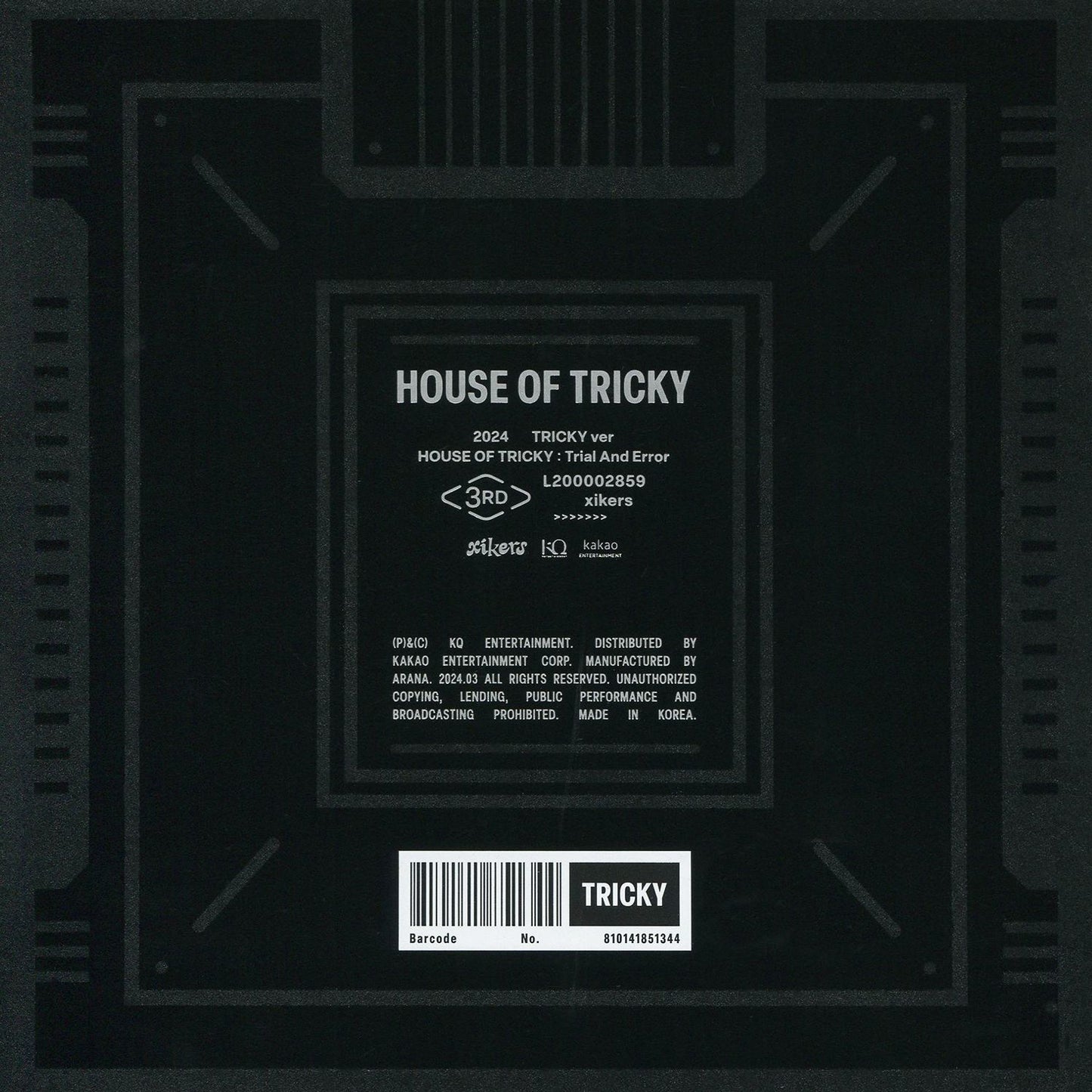 HOUSE OF TRICKY : Trial and Error [TRICKY ver.]