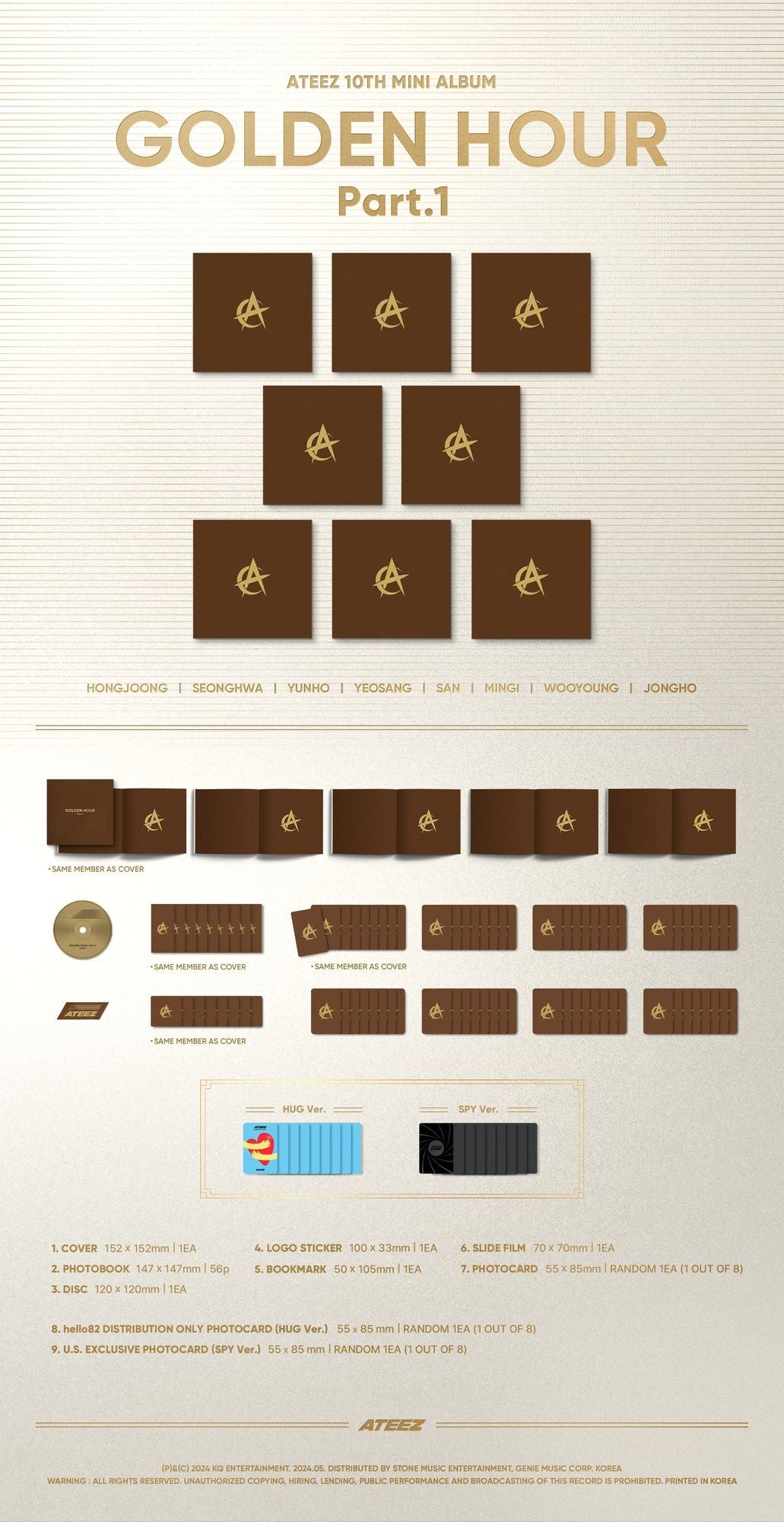 Golden Hour : Part.1 (Ateez)