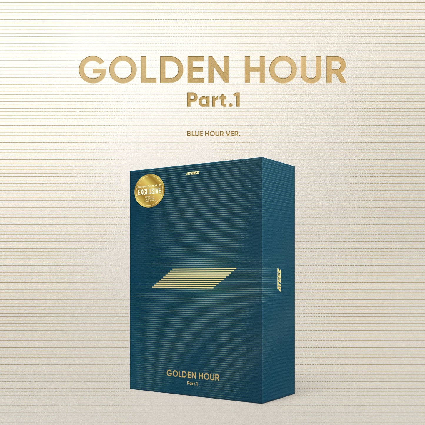 Golden Hour : Part.1 (Blue Hour Ver.) (Bn) (Ateez)