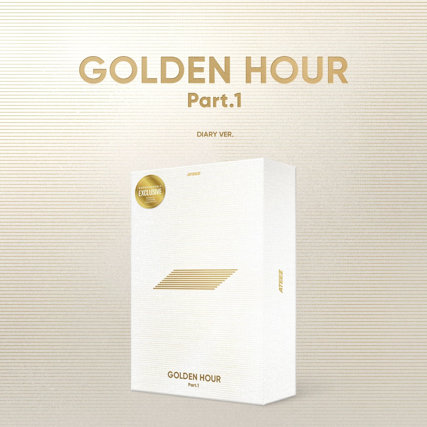 Golden Hour : Part.1 (Diary Ver.) (Bn) (Ateez)