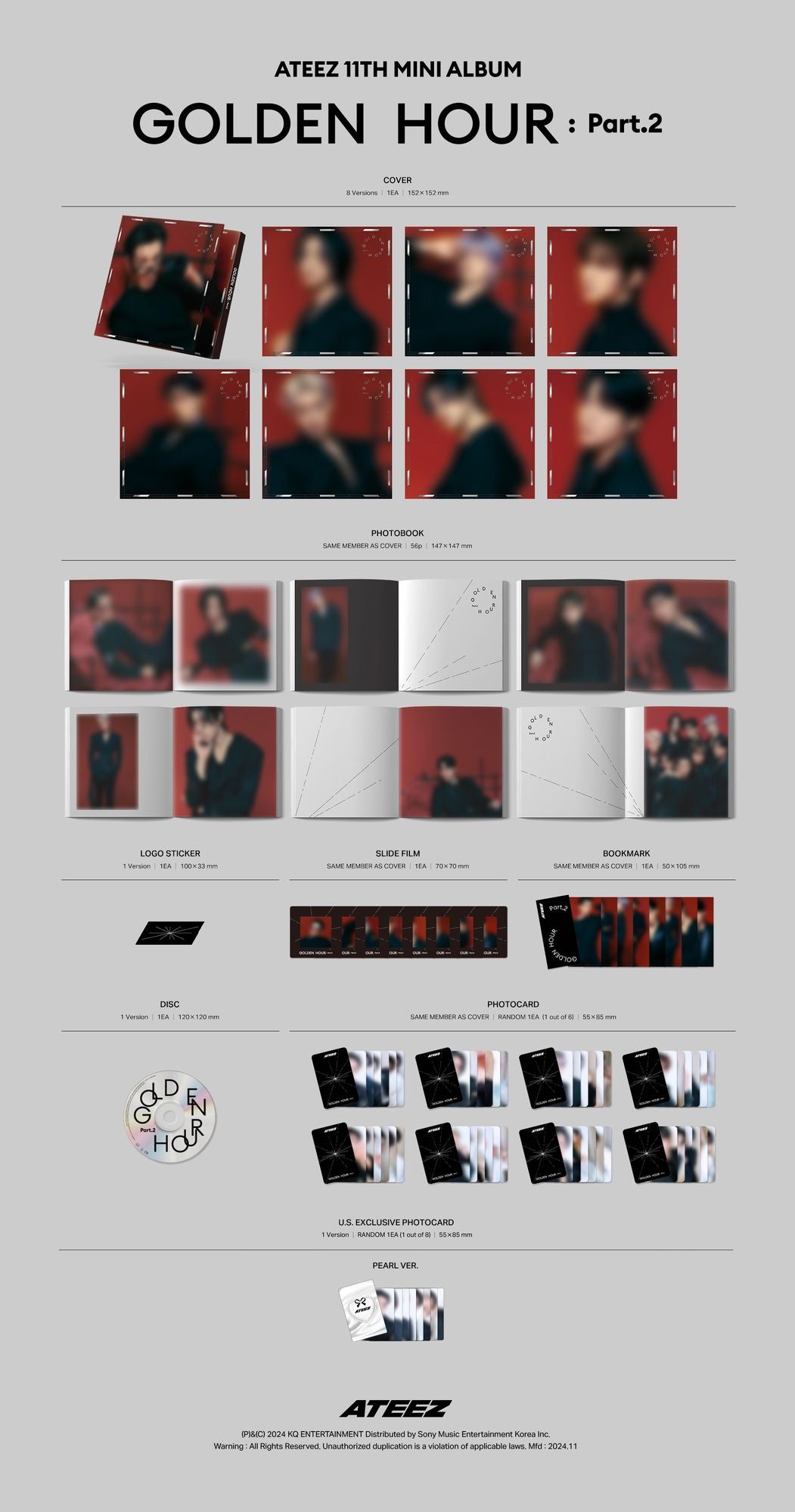 Golden Hour : Part. 2 (Ateez)