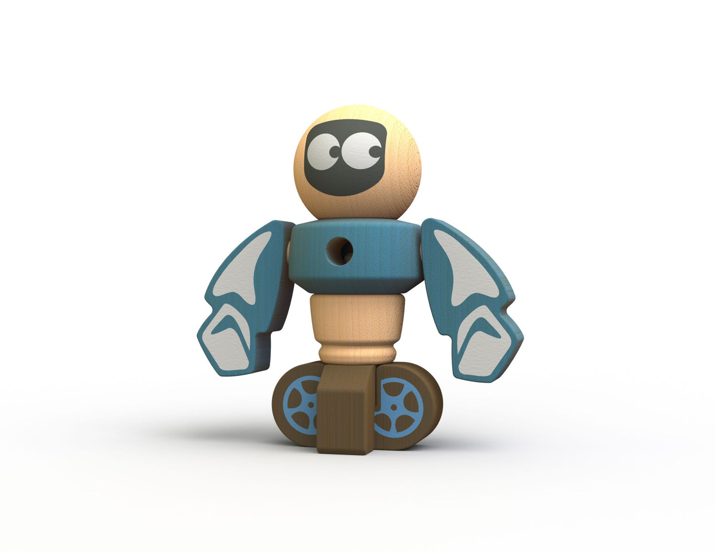 BeginAgain Toys Tinker Totter Robots Set
