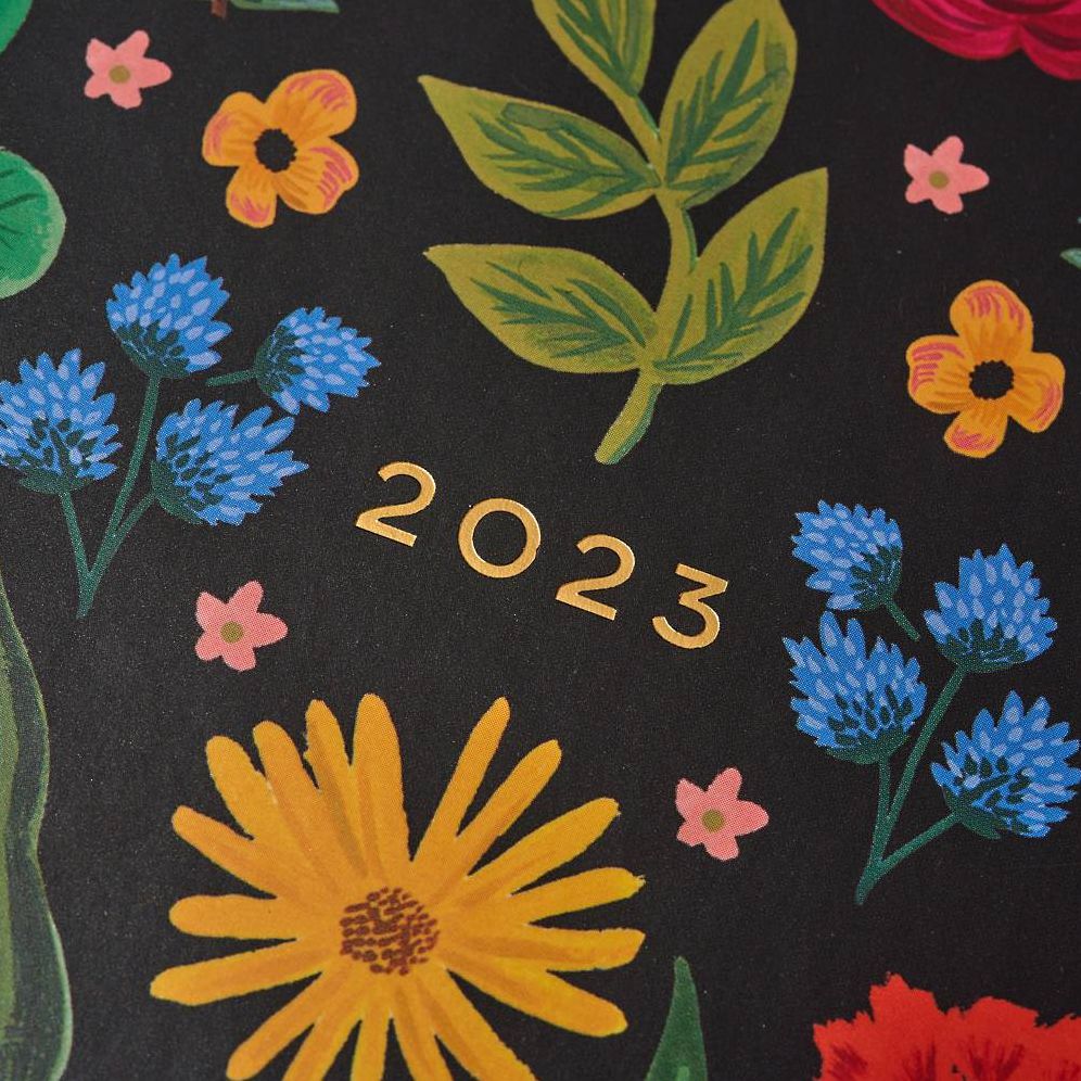 2023 Rifle Paper Co. Botanical Weekly Planner