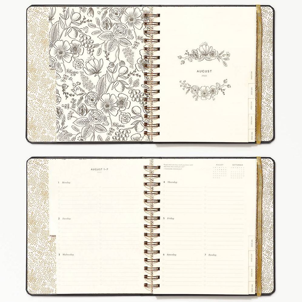 2023 Rifle Paper Co. Botanical Weekly Planner
