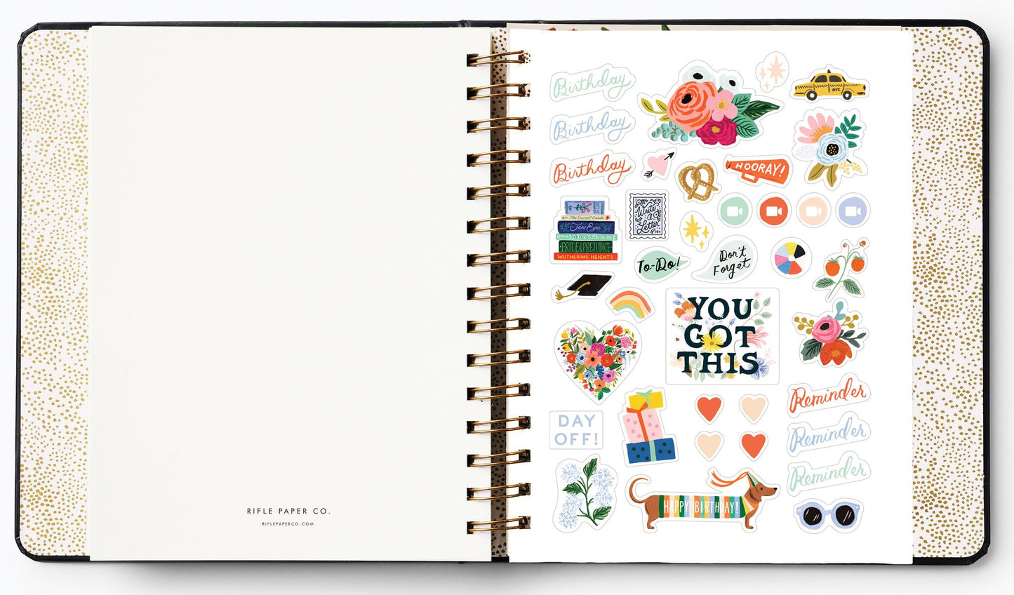 2023 Rifle Paper Co. Botanical Weekly Planner