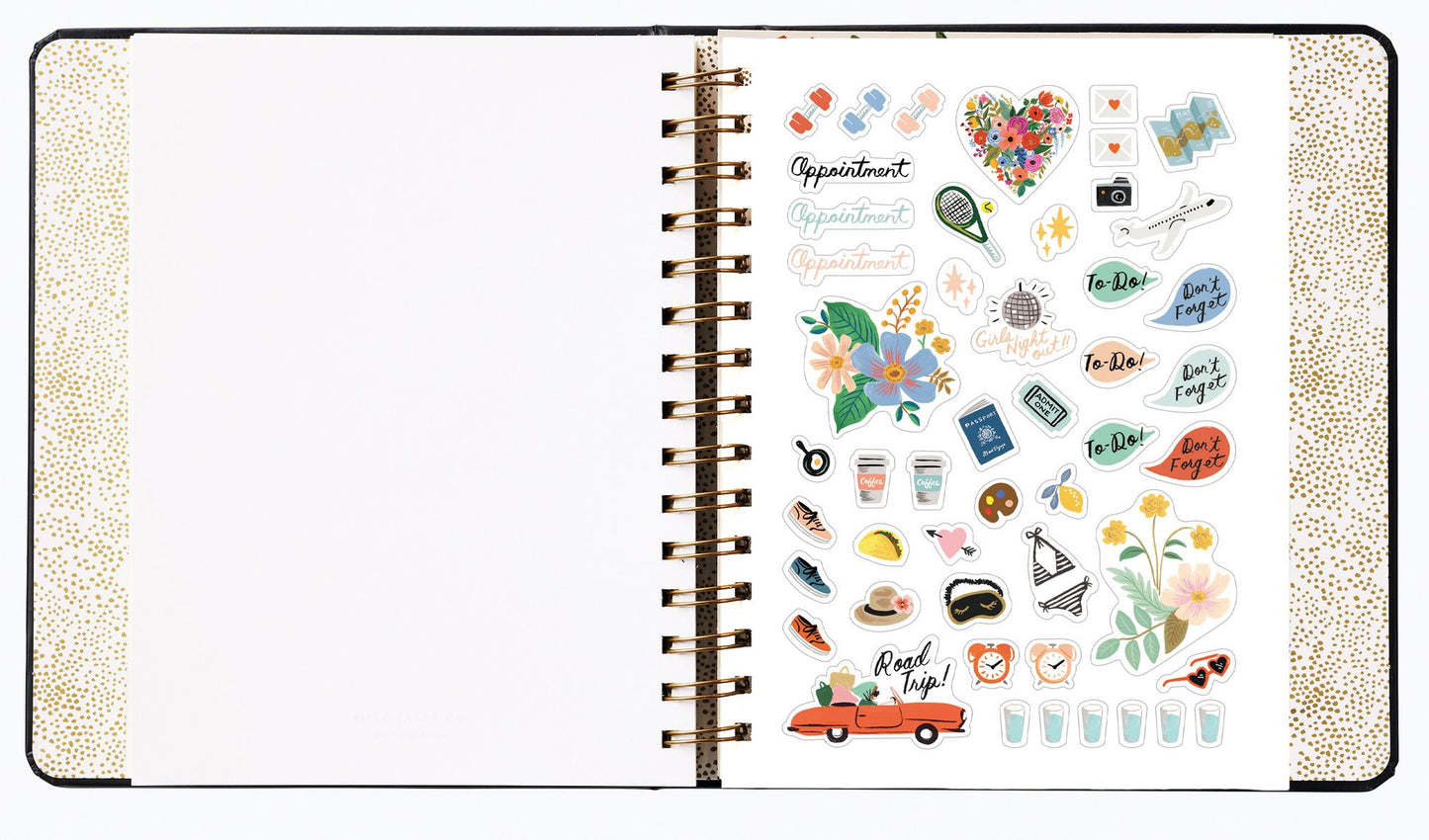 2023 Rifle Paper Co. Botanical Weekly Planner