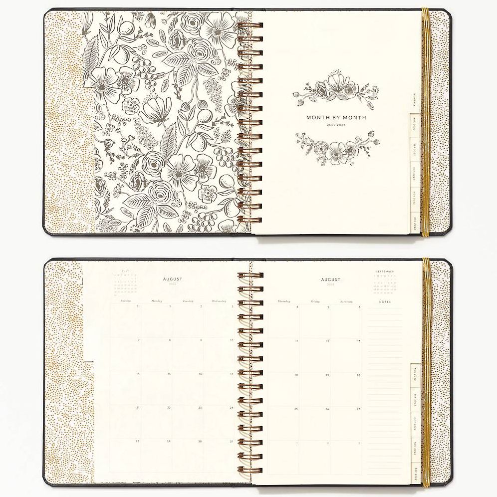2023 Rifle Paper Co. Botanical Weekly Planner